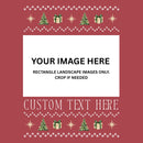 Personalized ugly Christmas sweater design: your photo and custom text — Potato & Co. Merry Paws