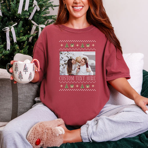 Personalized Ugly Christmas T-shirt