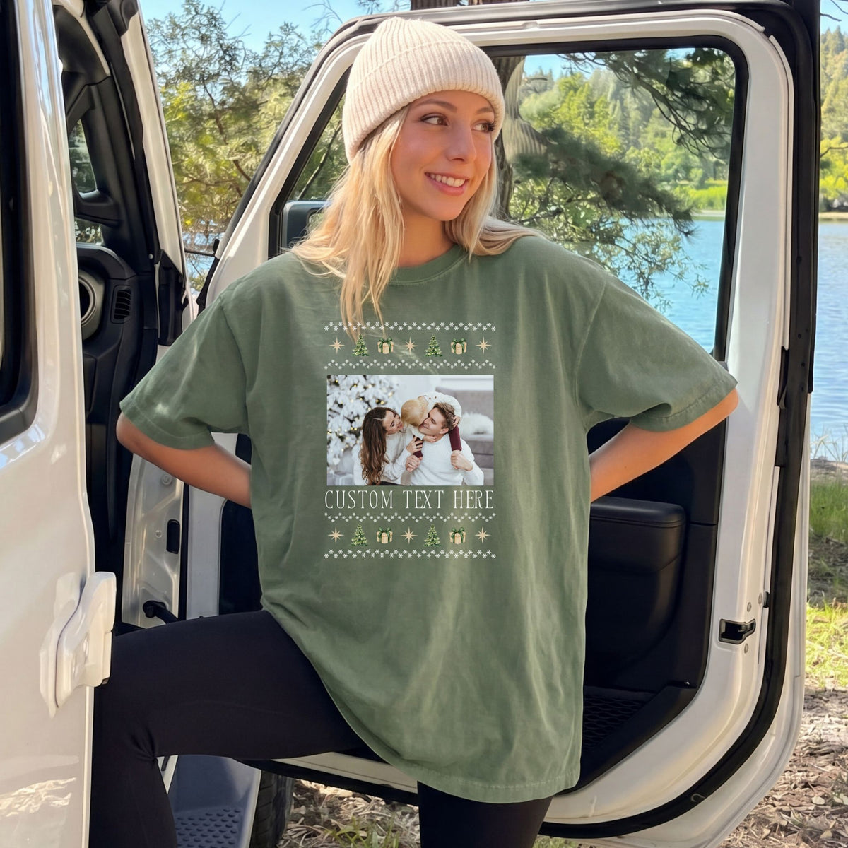 Personalized Ugly Christmas T-shirt