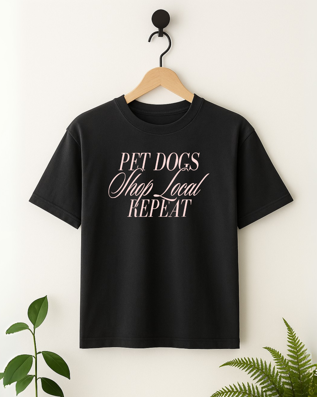 Pet Dogs T-shirt - Washed Black