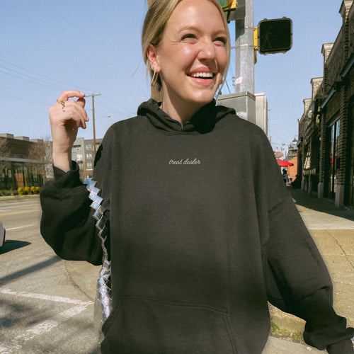 Treat Dealer hoodie in Black