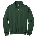 Treat Dealer quarter-zip in Forest