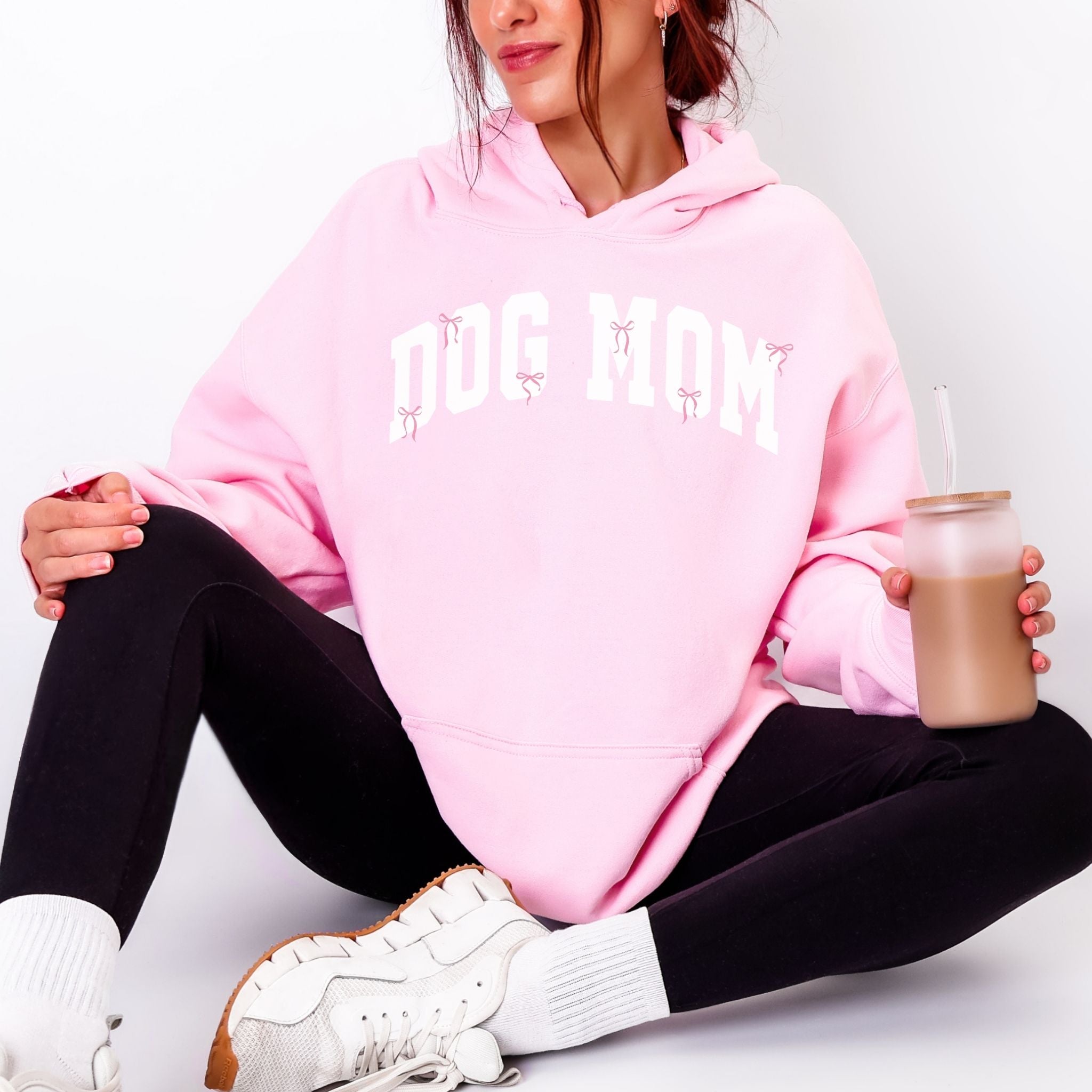 Dog Mom Bows Hoodie
